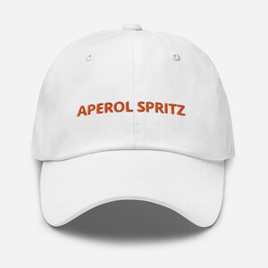 Aperol Spritz Embroidered Dad Hat | Cocktail Gift Ideas