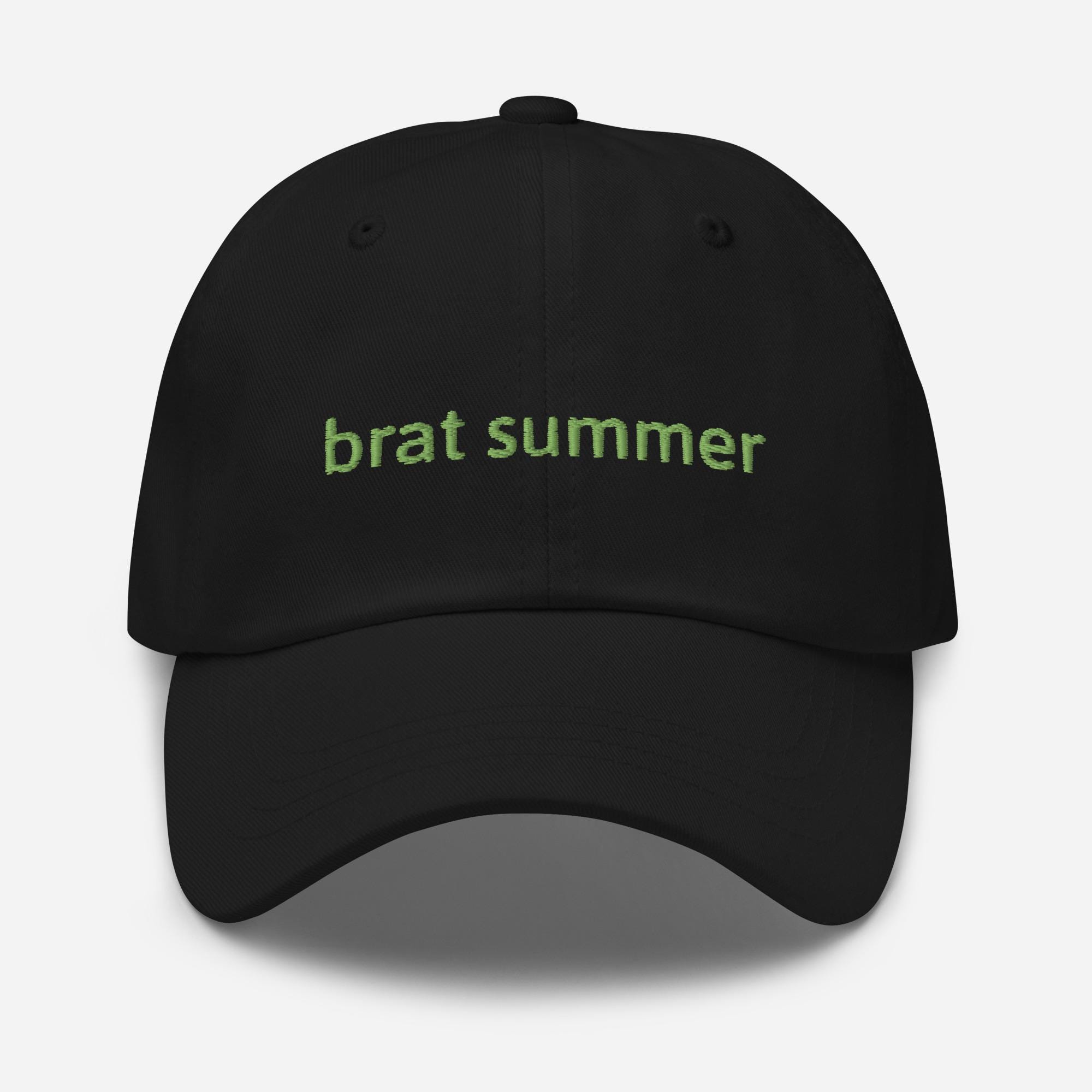 Brat Summer Embroidered Dad Hat - Charli Inspired