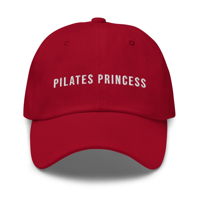 Pilates Princess Embroidered Dad hat | Fit Girlfriend Wife Gift | Workout