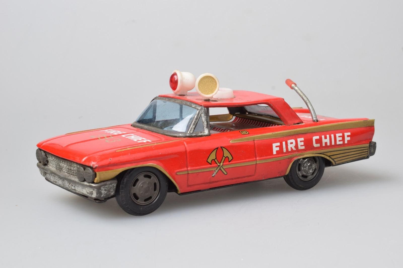 Fire chief tin car - Etsy 日本