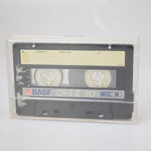 Basf cr-e ii 90 chrome cassette recordable