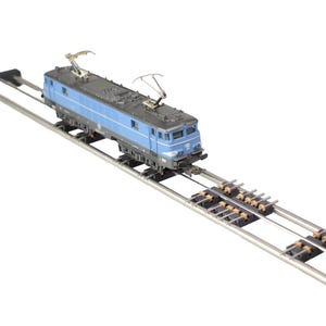 H0 Modellbahn-Lokomotiv-Prüfstand mit Rollen, Prüfbank-Dynamometer mit 8 Rollen, Gleichstrom