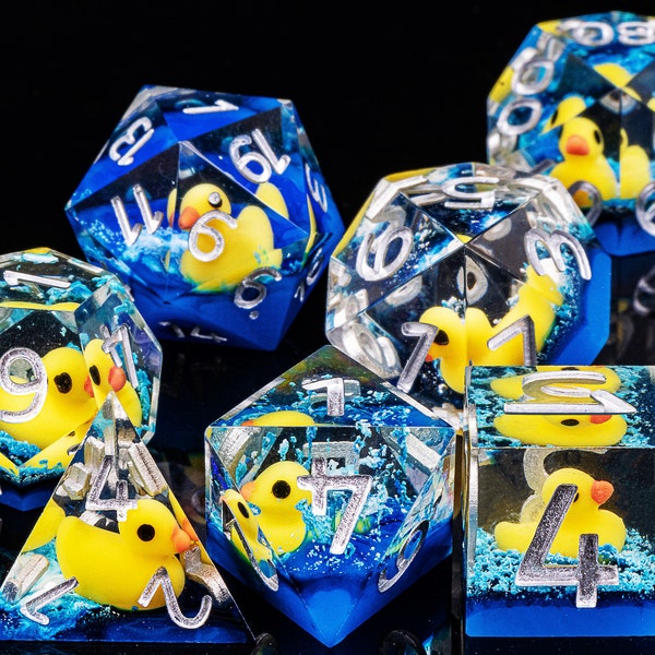Duck Dnd Dice Etsy