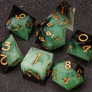Dnd Sharp Edge Dice Mold Various D6 and D4 Shapes Available 