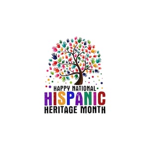 23 National Hispanic Heritage Svg, Hispanic Heritage Month Png, Hispanic Heritage Png, Hispanic Tree Sublimation Svg, Hispanic Cricut File