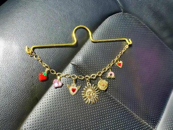 Car Rear View Mirror Charm, Make Your Own Charms, Custom Car Accessories, Mirror Charm Chain,Rearview Mirror Decor,Boho,Kawaii, Gift for Her