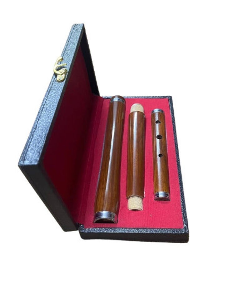 New Brown Professional Irish Rosewood Flute 23 Length Etsy Hong Kong