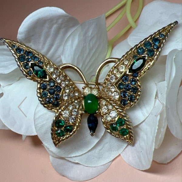 Marcel Boucher LeC Butterfly Brooch