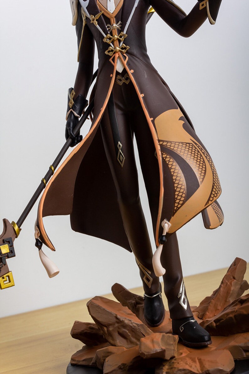 27cm Genshin Impact Zhongli Action Figure Mihoyo Game Etsy Australia