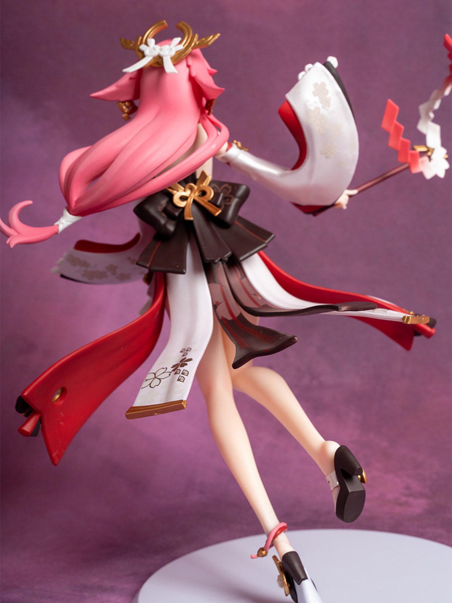 25cm Genshin Impact Yae Miko Action Figure Mihoyo Game Etsy