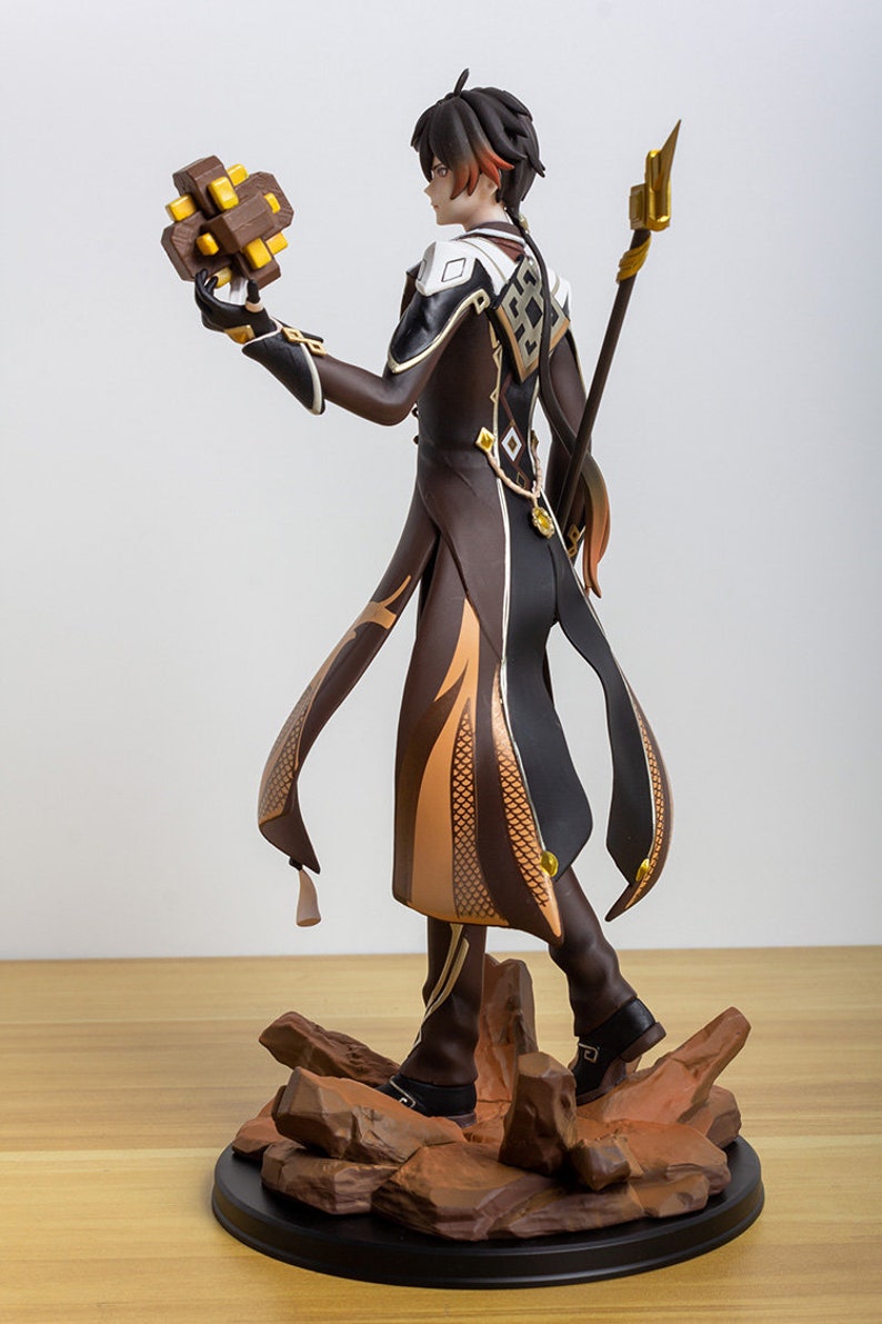 27cm Genshin Impact Zhongli Action Figure Mihoyo Game Etsy UK