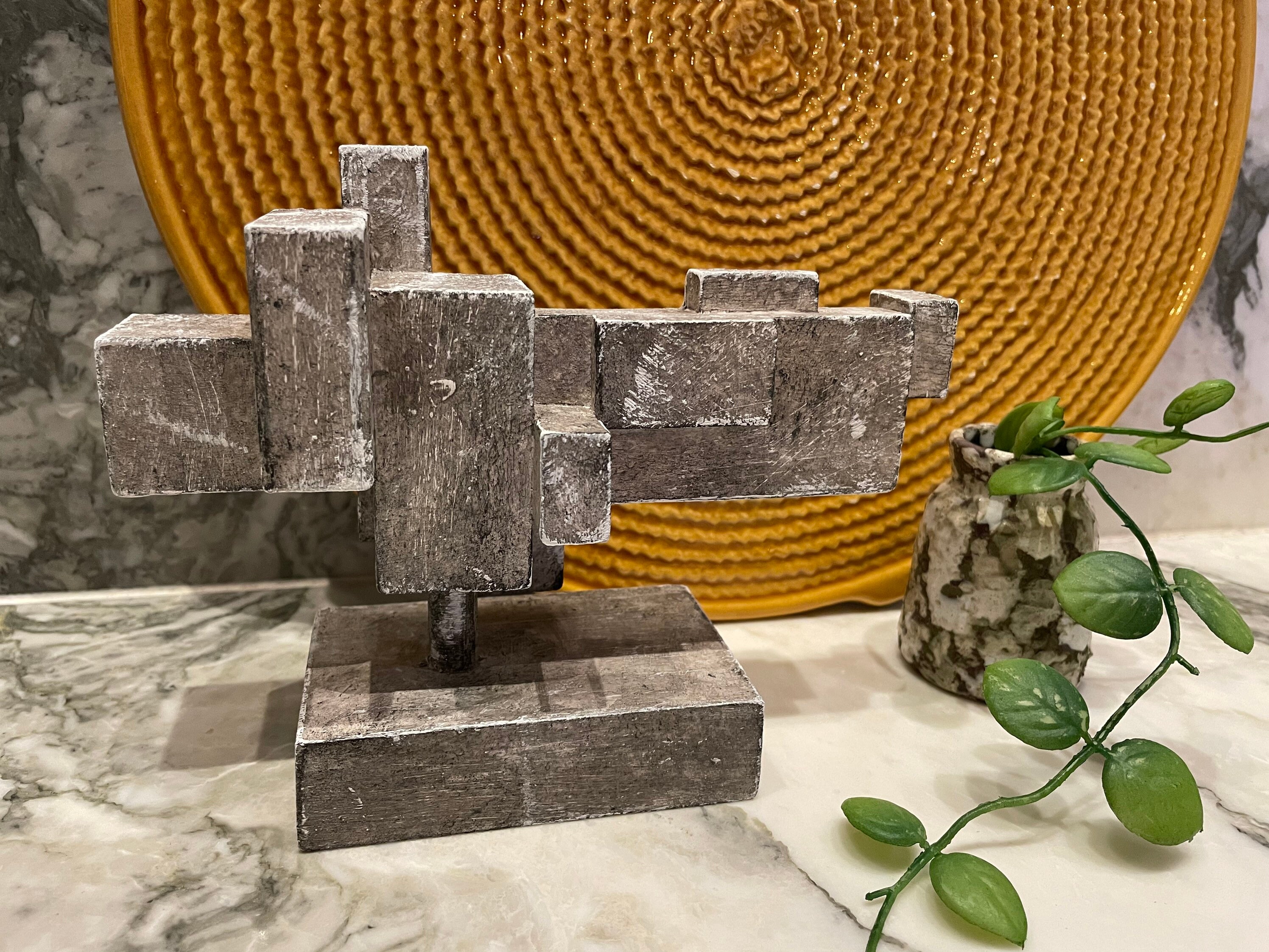 Collage 'architectural Model' Cubism Modernist Brutalist, Architectural ...