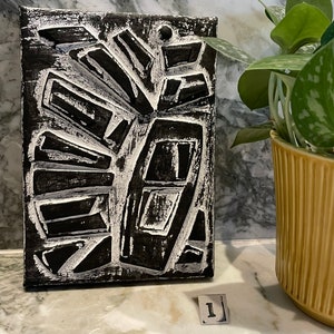 Collage schwarz und weiß &#39;Sunburst&#39; brutalistisch, Bassrelief