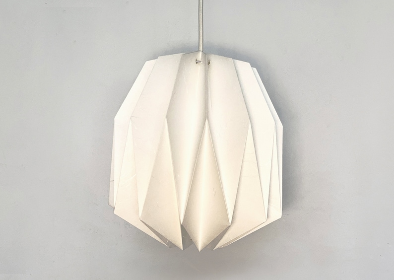 Origami lampshade egg image 1