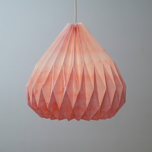 Onion origami lampshade
