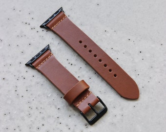 Leather strap Apple Watch | Apple Watch Bracelet | Apple Watch Bracelet Series 4/5/6/7/SE | Watch strap Apple Watch | brown