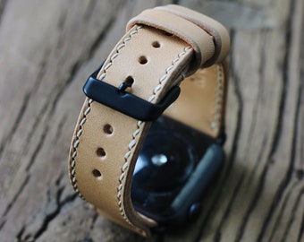 Apple Watch Bracelet | Leather strap Apple Watch | Apple Watch Bracelet Series 4/5/6/7/SE | Watch strap Apple Watch | naturally