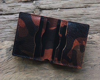 Card case | | credit card case Leather wallet | foldable wallet | Leather wallet | minimalist wallet | Wallet Leather