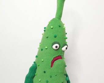 Gherkin Cucumber puppet muppet style | healthy food education for kids