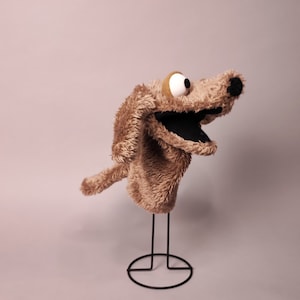 Little dog hand puppet | cute softie gift for dog lovers