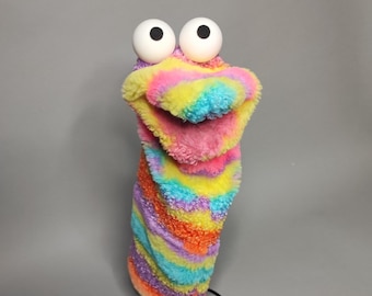 クッキーモンスター セサミストリート ぬいぐるみハンドパペット