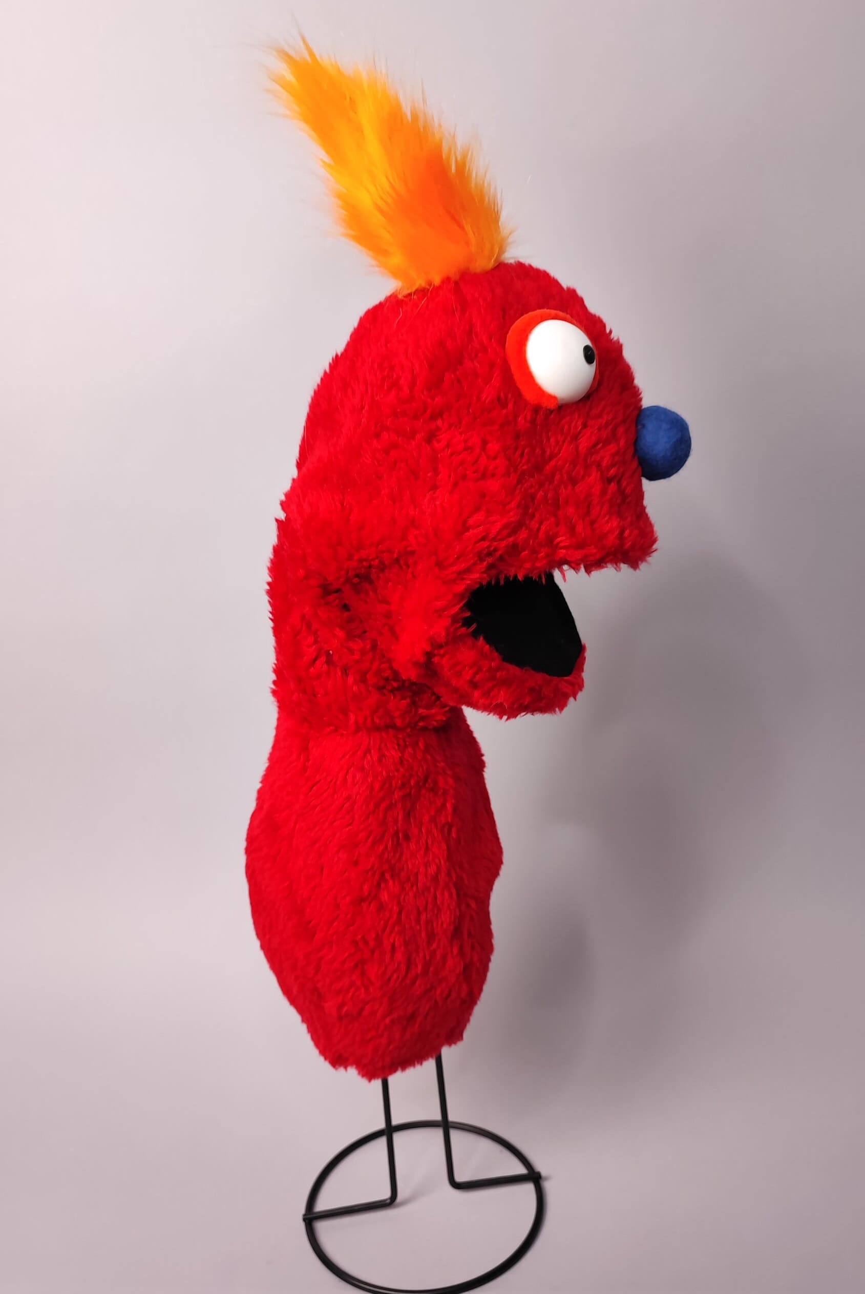 Fire Monster Puppet: Handmade Muppet Style Educational Tool - Etsy