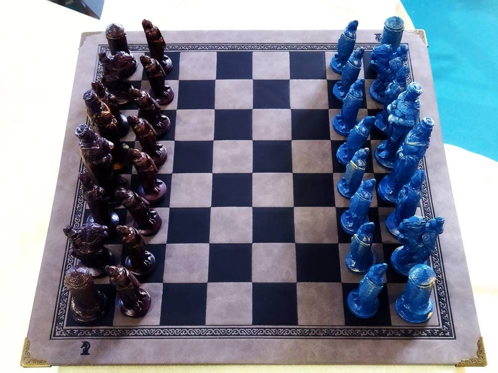 Pièces d'échecs de Collection Fait Main