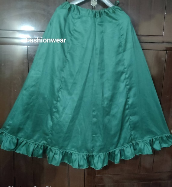 Handmade Cotton Petticoat, Saree Shapewear Petticoat, Shapewear