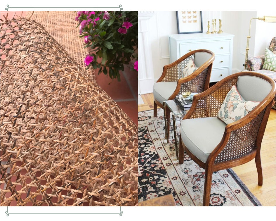 Best Seller . Rattan Webbing Cane 18/20/24/28/36 Width . White Hexagon  Rattan Cane premium Natural Rattan for DIY . Best Quality 