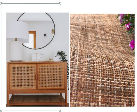 Natural Rattan Cane Webbing For Furniture Decoration, 18/24/36 Width