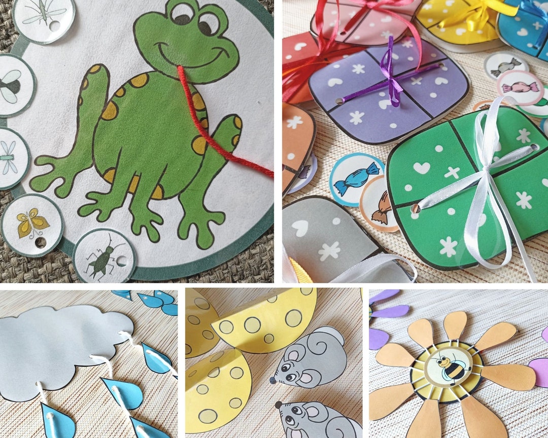 40 Game Package of Articulation,visual Perception,body Schema ...