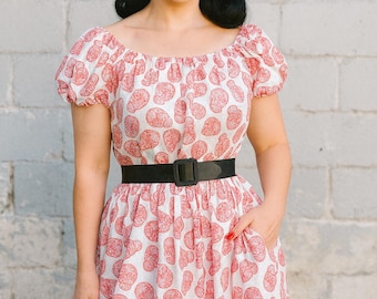 1950s Beige Rayon Gabardine Button-up Shirt | 14 - 32 | MANHATTAN