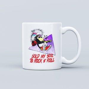 Bloom County Opus &#39;Sold My Soul for Rock and Roll&#39; Mug