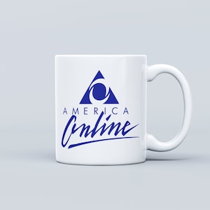 America On Line Logo Coffee Mug