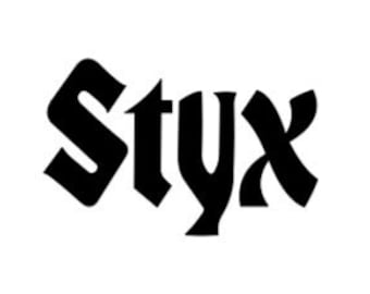 Styx Logo Vinyl Decal