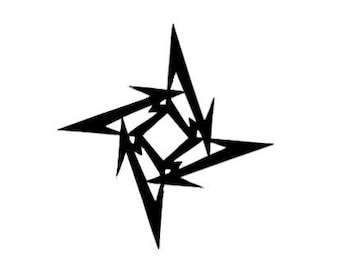 Metallica Star Logo Vinyl Decal