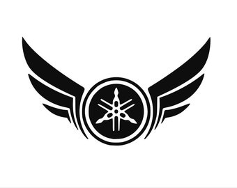Yamaha Winged Logo Vinyl Decal