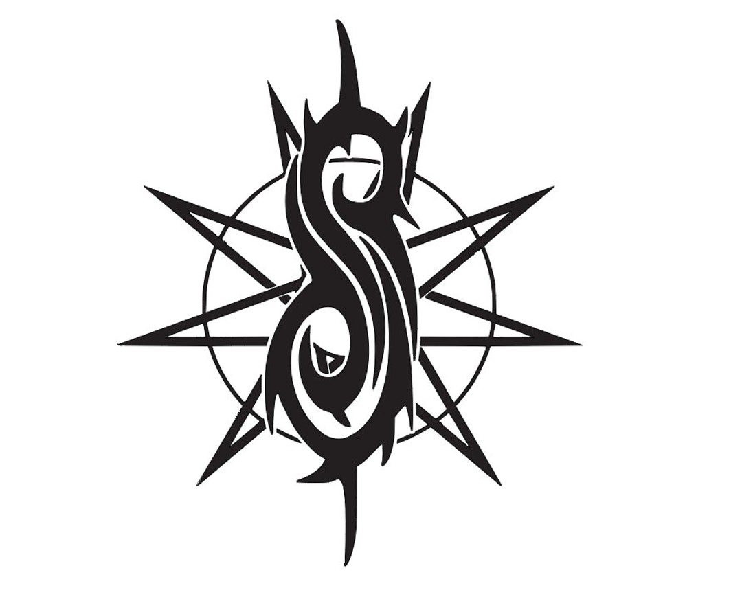 Slipknot Logo With Nine-pointed Star Vinyl Decal - Etsy