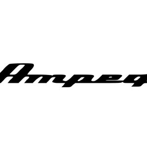 Ampeg Logo Vinyl Decal