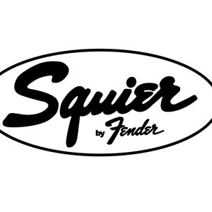 Squire by Fender Logo Vinyl Decal