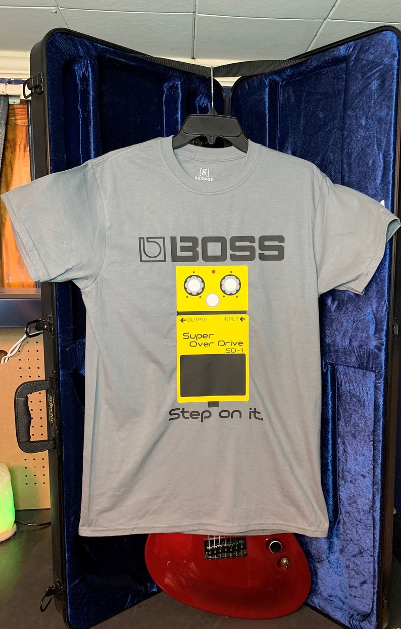 boss pedal shirt
