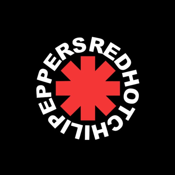 Red Hot Chili Peppers Logo Vinyl Decal - Two Color - Etsy