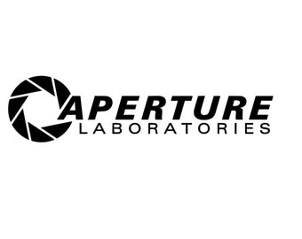Aperture Laboratories Logo Vinyl Decal