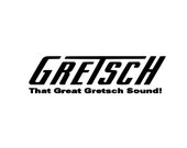 Gretsch Drums 39 That Great Gretsch Sound 39 Logo Vinyl Decal