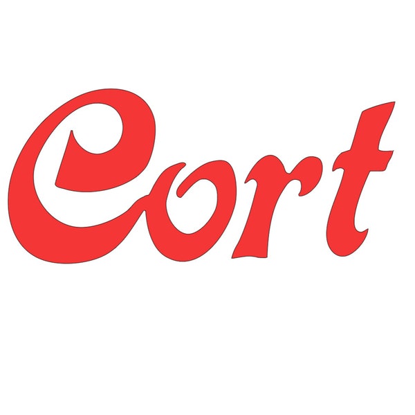 Cort Guitars Logo Vinyl Decal