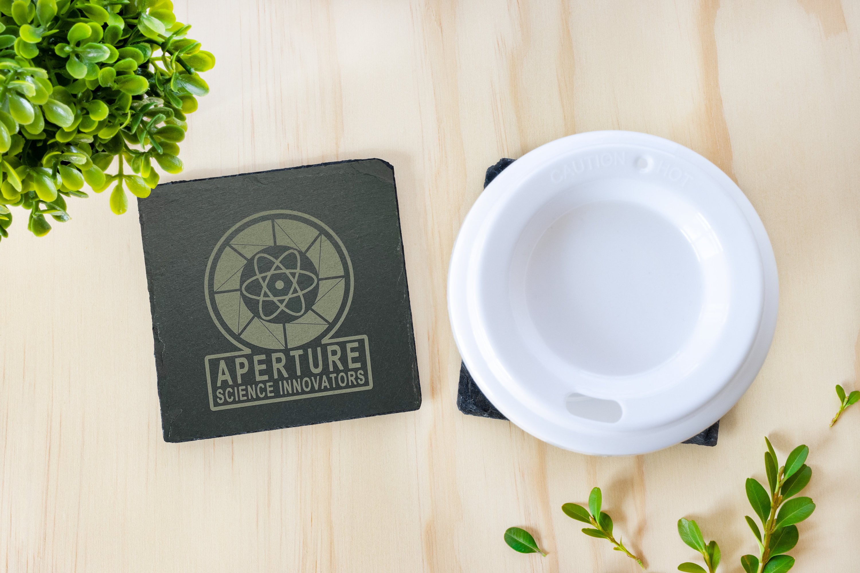 Aperture Science Shower Curtain