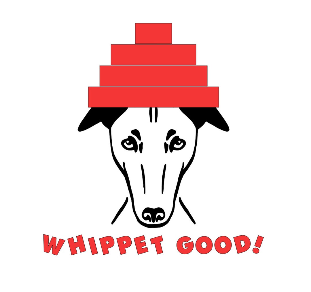 DEVO 'whippet It Good' Funny Whippet Dog Layered Vinyl Decal Etsy