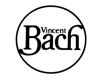 Vincent Bach Brass Instruments Logo Vinyl Decal