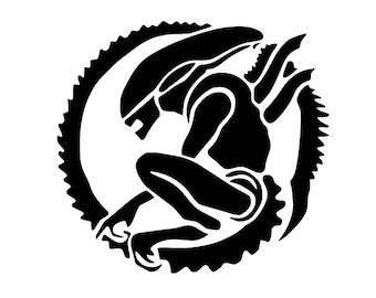 Alien Xenomorph Vinyl Decal