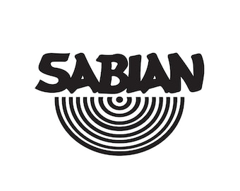 Sabian Logo Vinyl Decal